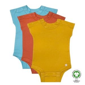 Tabeeze bottom-up baby onesies